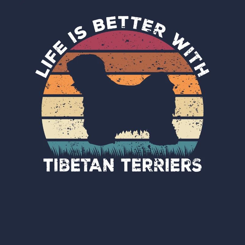 Tibet Terrier Life is better withe Tibetan