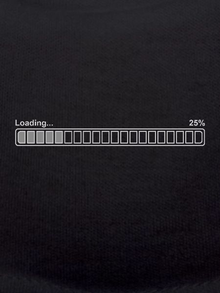 Loading bar 25%, bright