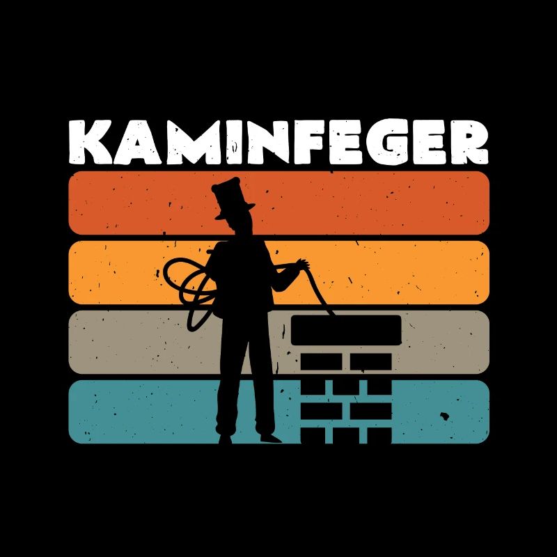 Retro Schornsteinfeger Vintage Kaminfeger Geschenk