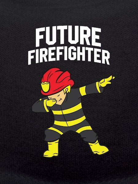 Futur pompier dabbing pompier