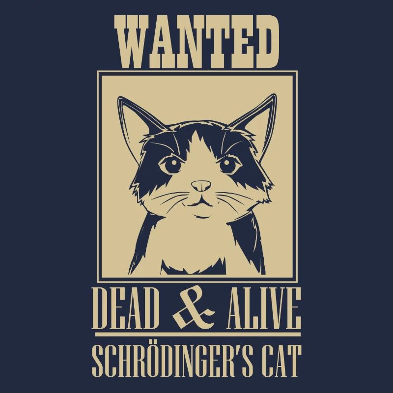 Schrödingers Katze Dead & Alive Student Physik