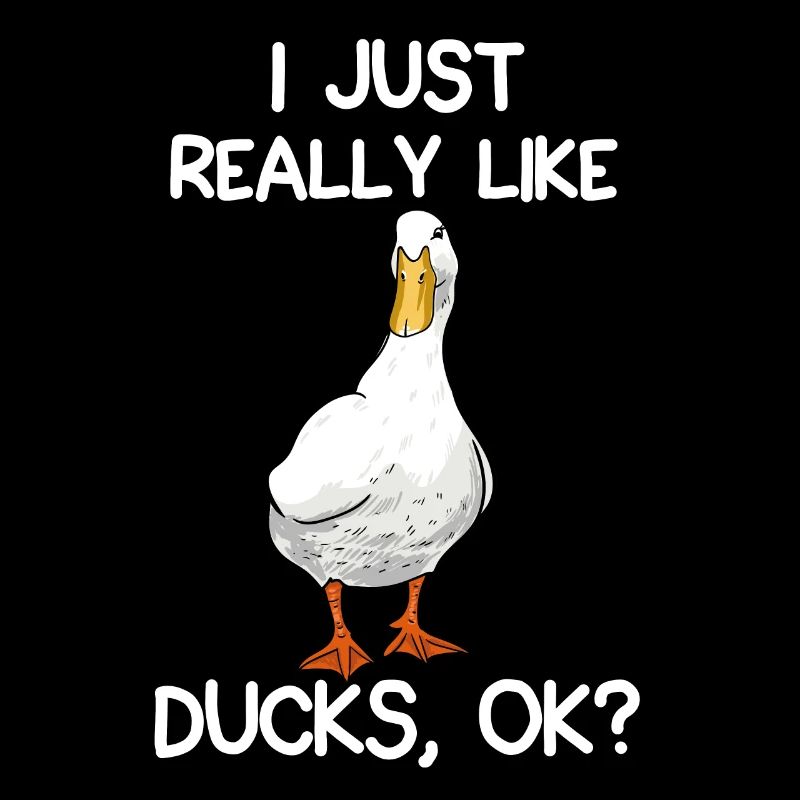 J'aime vraiment les canards