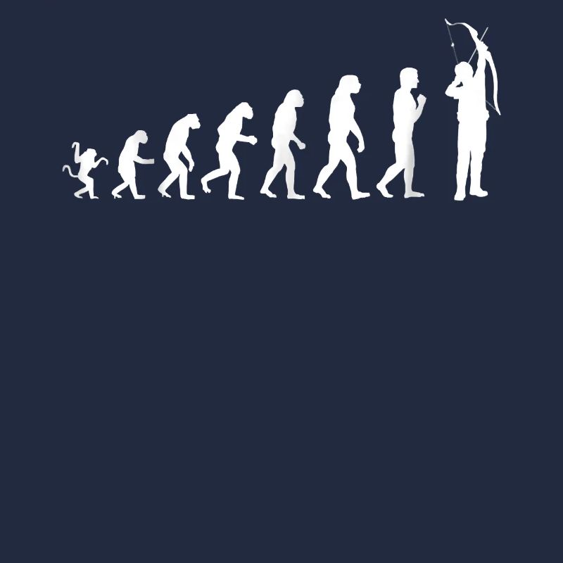 Évolution drôle de tir à l'arc pour les chasseurs à l'arc