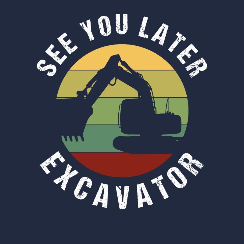 Bagger Baggerfahrer Geschenkidee