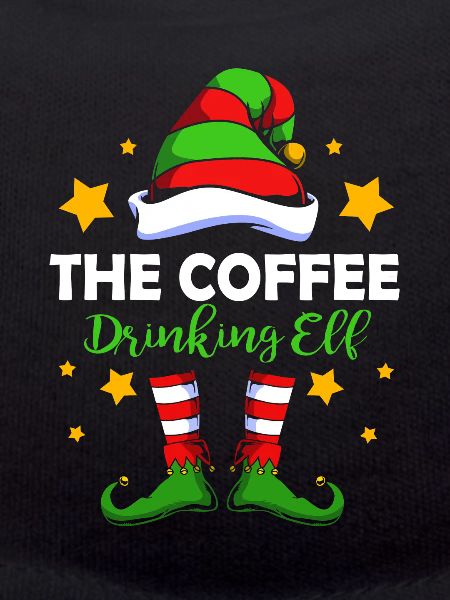 Elfe Elf Weihnachtsgeschenk Kaffee