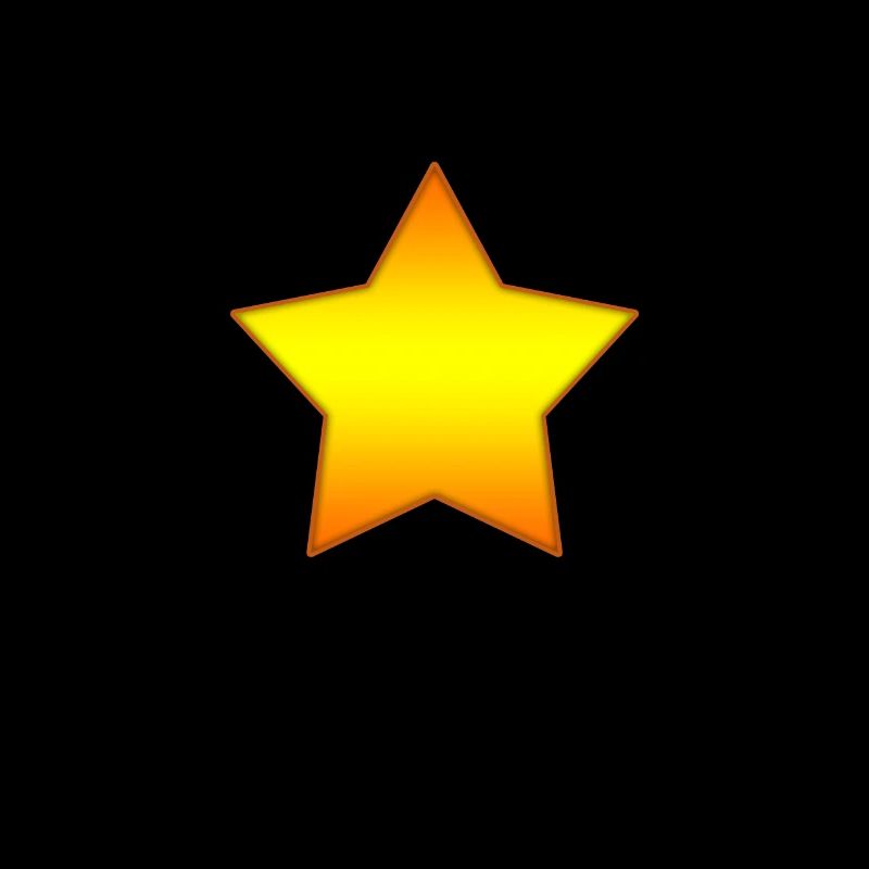 Étoile orange