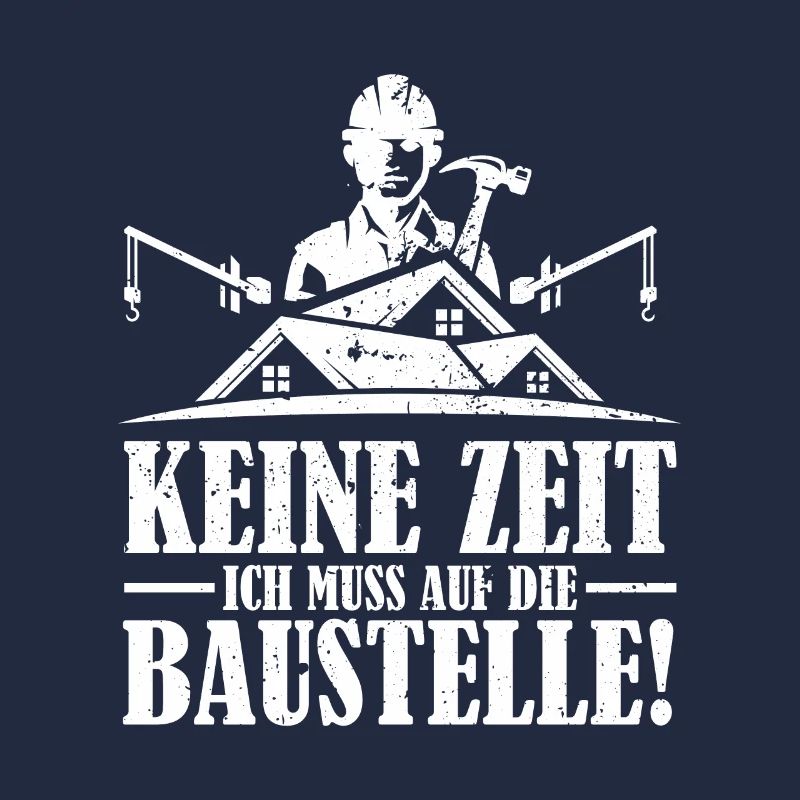 Bauarbeiter Baustelle Bauherr Geburtstag Geschenk