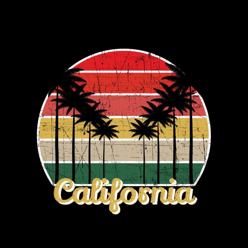 Beach Lover - Retro California - Summer Grunge