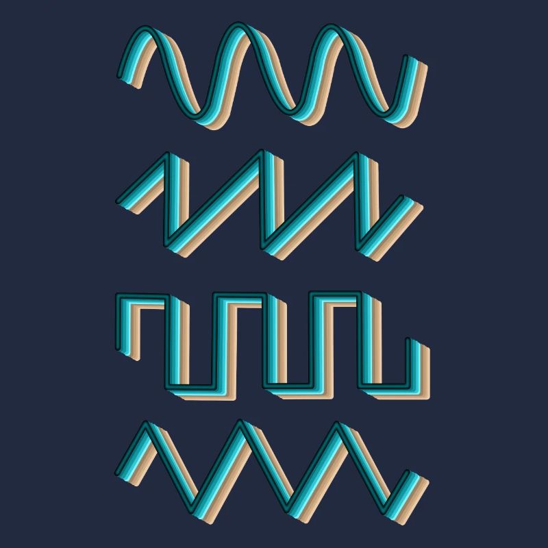 Synthesizer Synth Audio Analog Waves