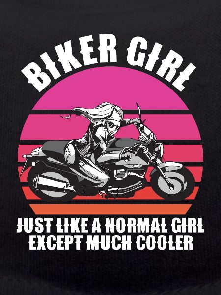 biker girl