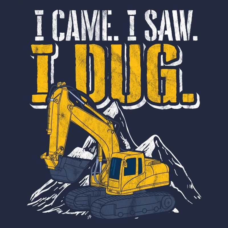 Excavator construction work road construction dredging work