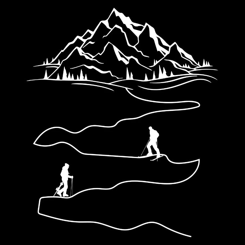 Randonnée ski ski cadeau