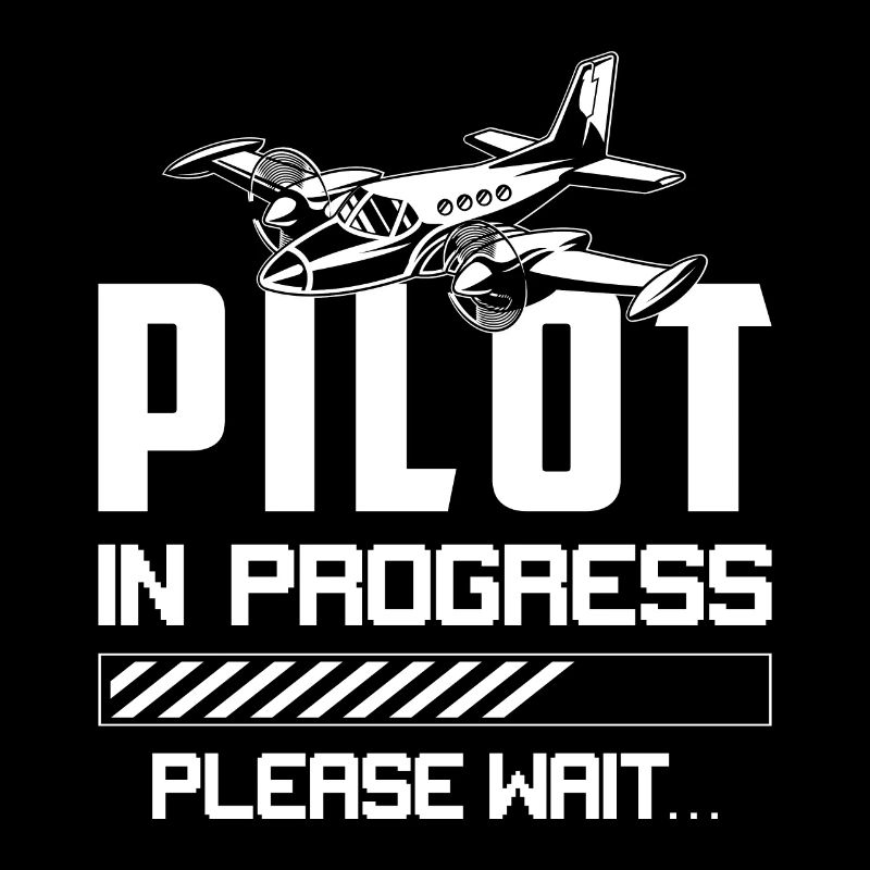 Pilot in training funny saying gift