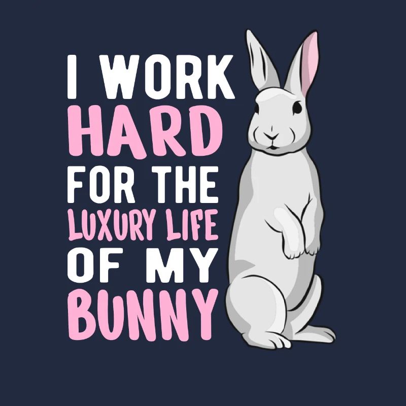 Idée de cadeau de lapin propriétaire de lapin: la vie de luxe