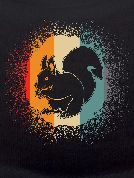 Squirrel Squirrel - Retro squirrel