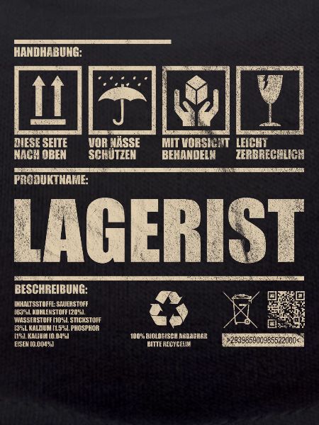 Lustiges Lagerist Geschenk