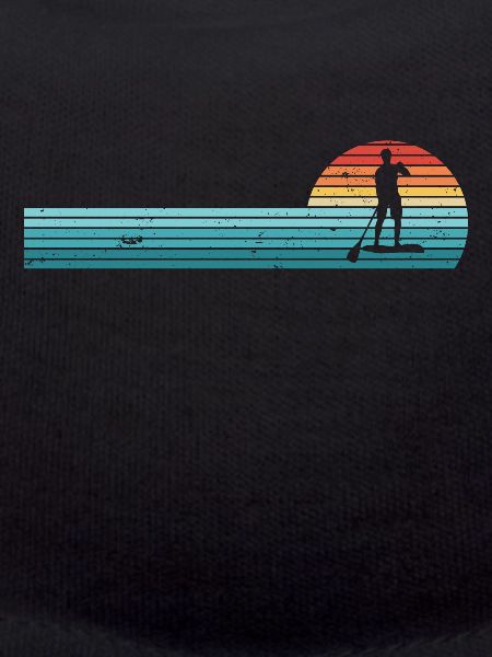 Paddleboarding Retro Sunset Paddleboard