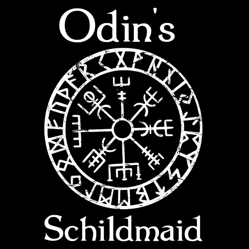 Wikinger Schildmaid Odin Runen Geschenk