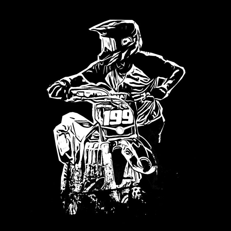 Motocross Design Enduro / Idée cadeau / MX