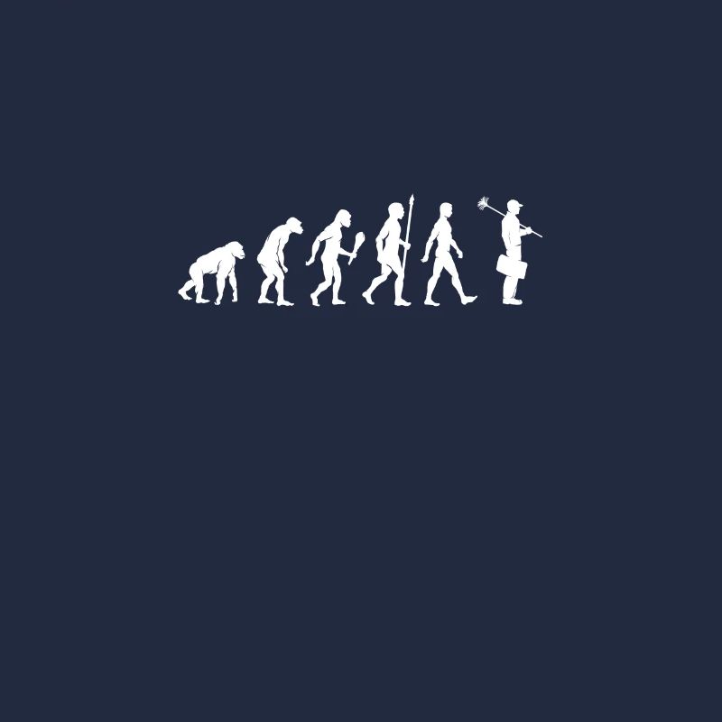 Lustige Schornsteinfeger Evolution Geschenkidee