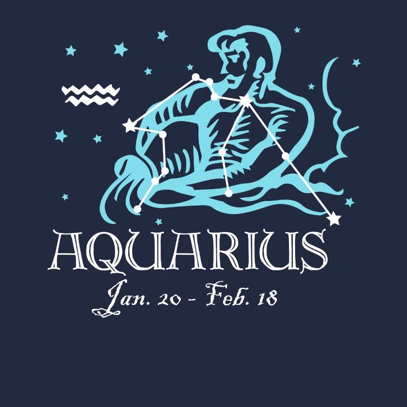 Wassermann der Wasserträger Konstellation