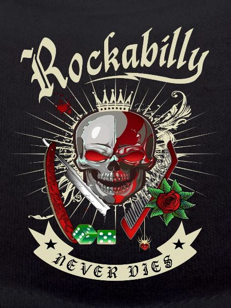 Rockabilly Skull