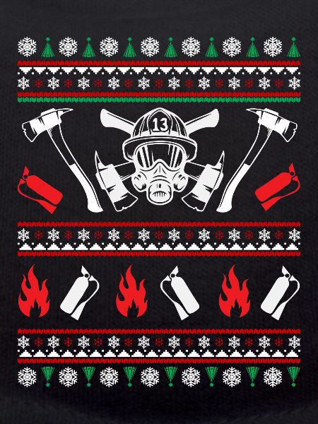 Fire brigade Ugly Christmas