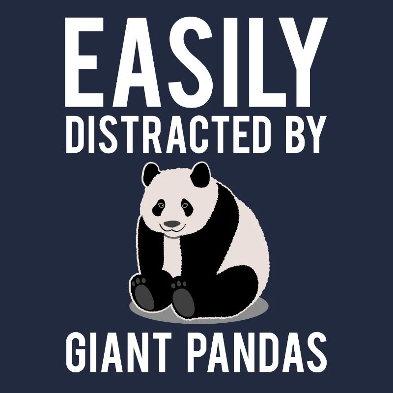 Panda Bear Big Panda Saying Zoo Animals Gift