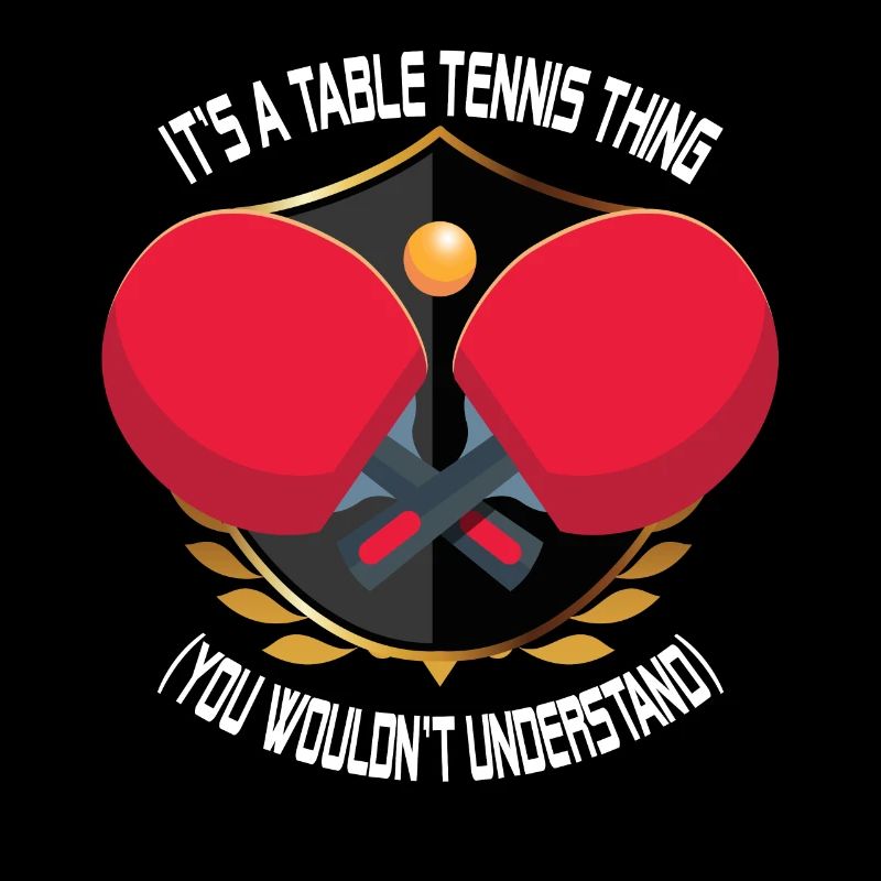 Table tennis ping-pong table tennis player gift