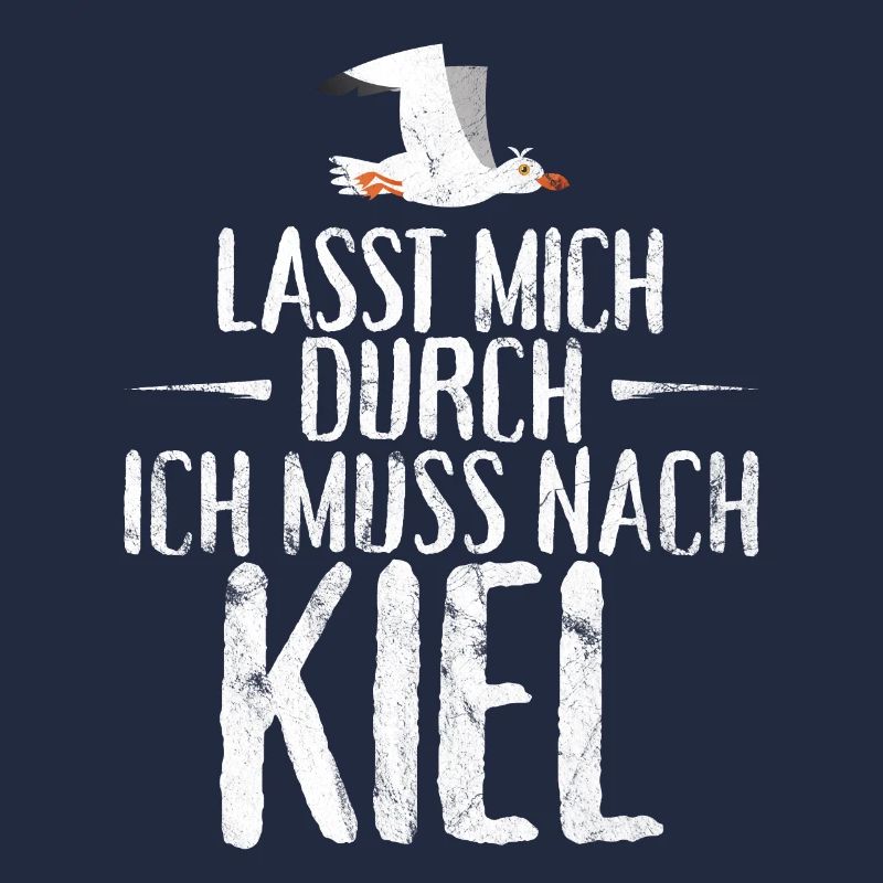 Lasst mich durch ich muss nach Kiel Möwe