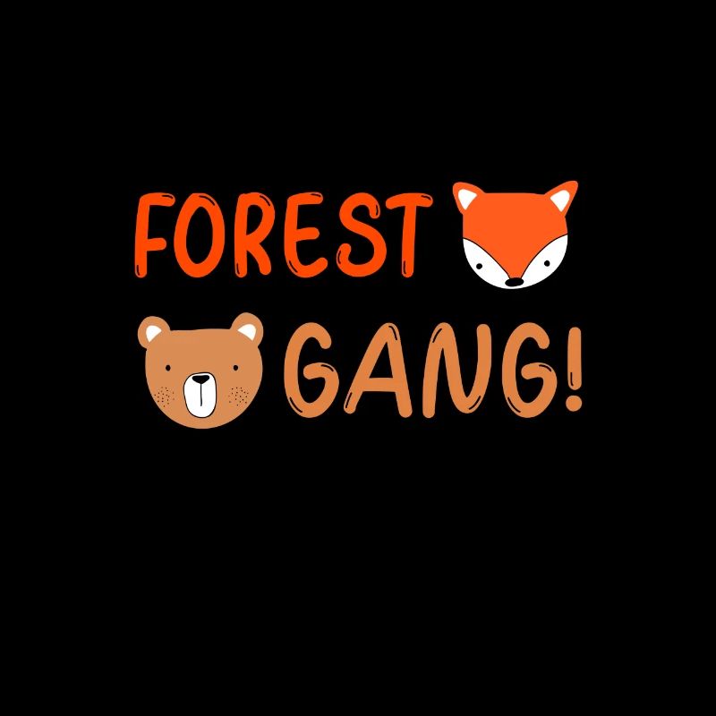 Forest Gang Bear and Fox Kids Gift
