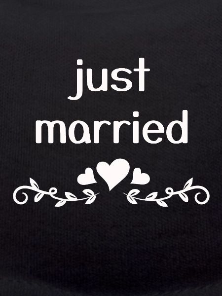 just married