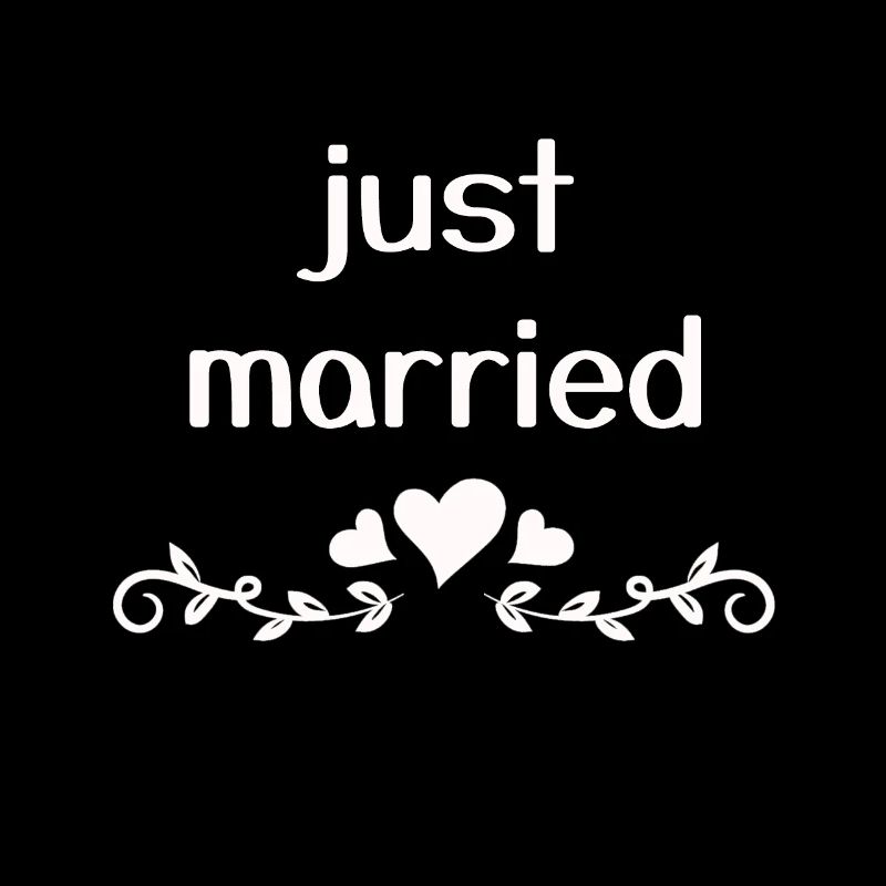 just married