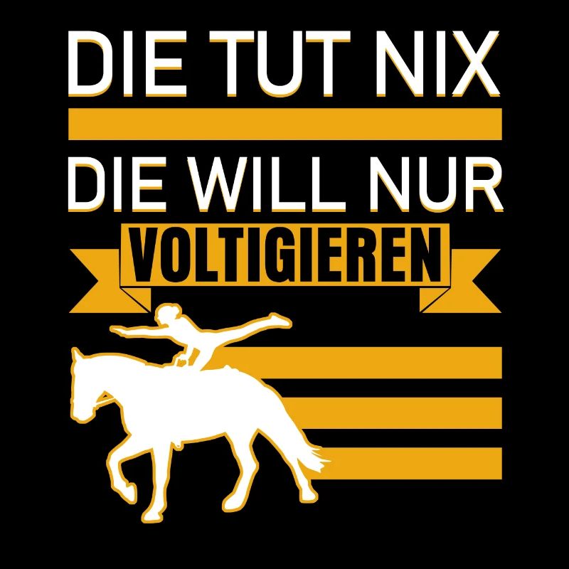 Voltigieren Voltigierer Spruch