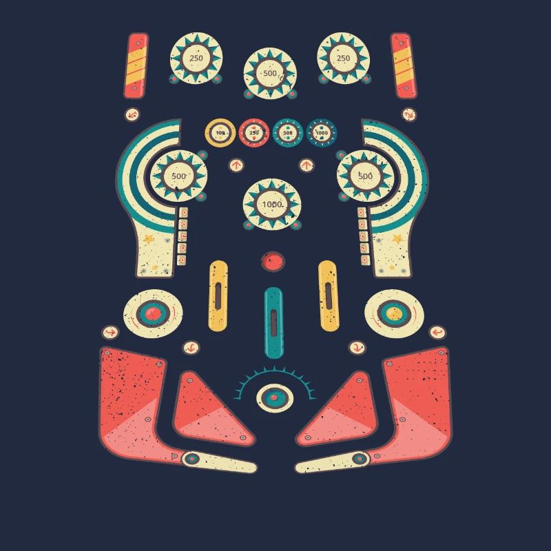 Cool rétro flipper arcade - flipper arcade machine