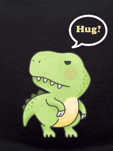 Câlin T-Rex mignon
