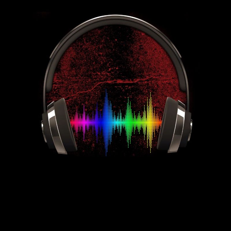 Headphones Music DJ Techno Beat Gift