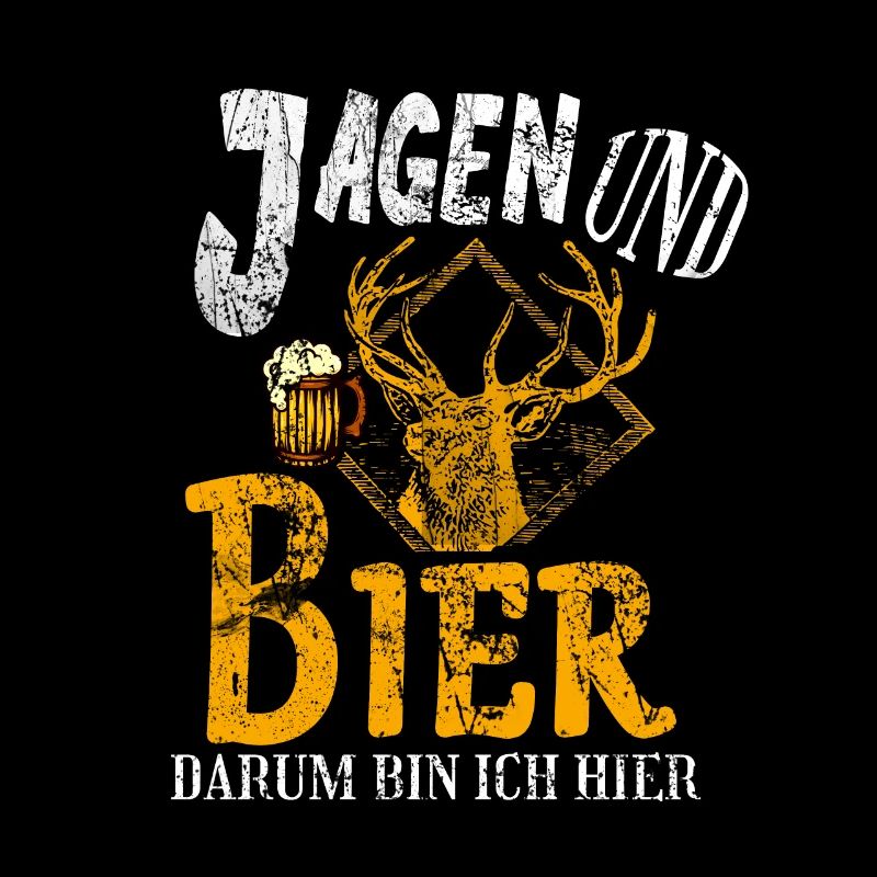Jagd Jäger Evolution Hirsch Waidmann Lustig Spruch