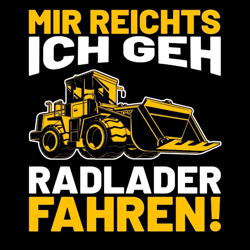 Radlader Baustelle Bagger Geschenkidee