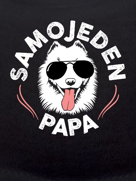 Samojede Samojeden Papa Samojedenhunde Geschenk
