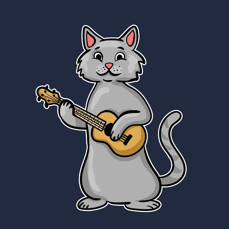 Ukulele Cat