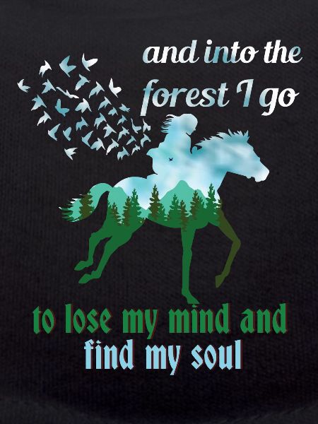 Pferde im Wald
