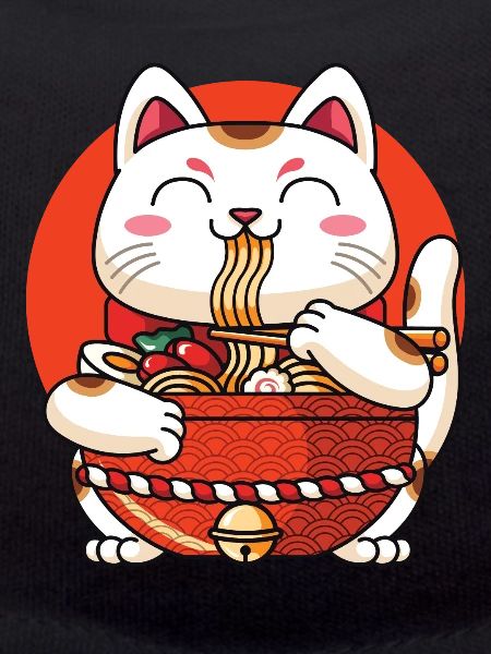 Ramen Maneki Neko Cat