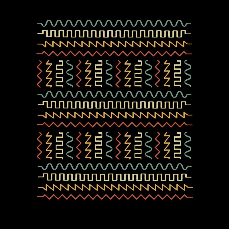 Analog Waveform Modular Synthesizer musicisation