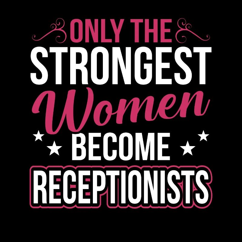 Nur Die Stärksten Frauen Werden Zu Receptionist