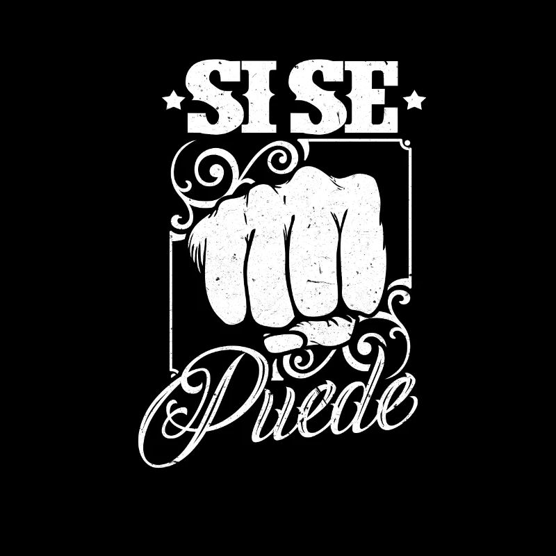 Si se puede-yes we can chicano style, Latinos can