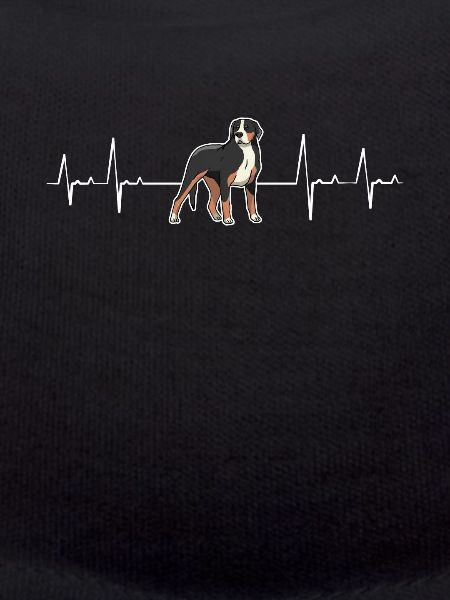 Schweizer Sennenhund Herzschlag Geschenk