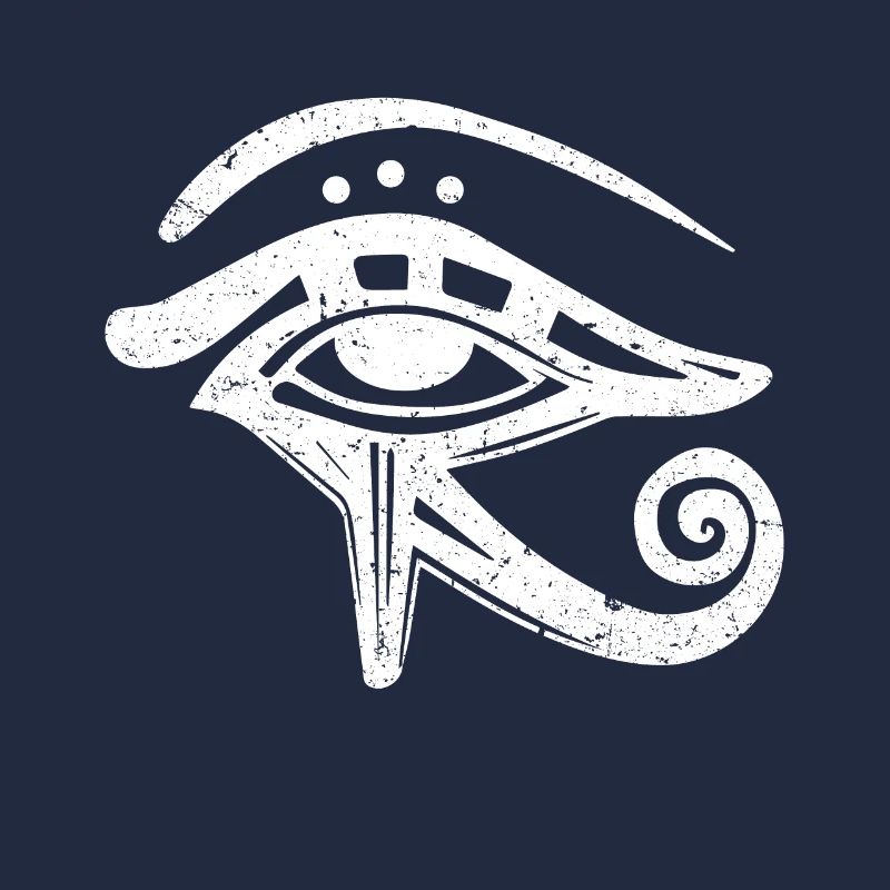 Oeil égyptien de Horus drôle Egypte Archéologue