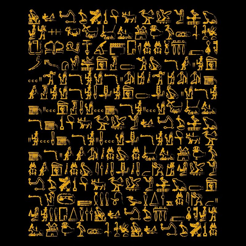 Hieroglyphics Orange