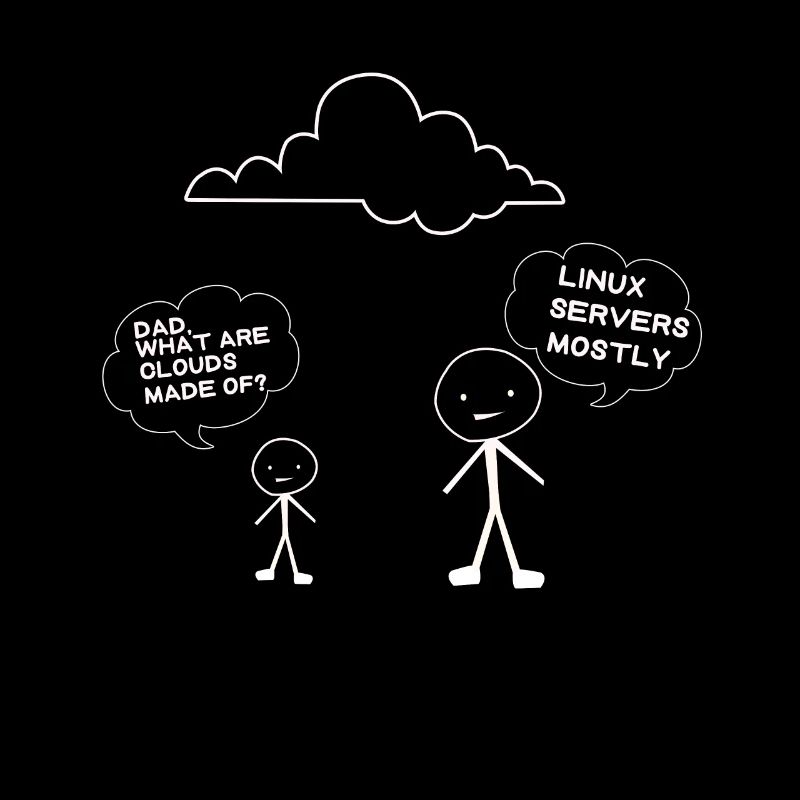 Père et fils Linux